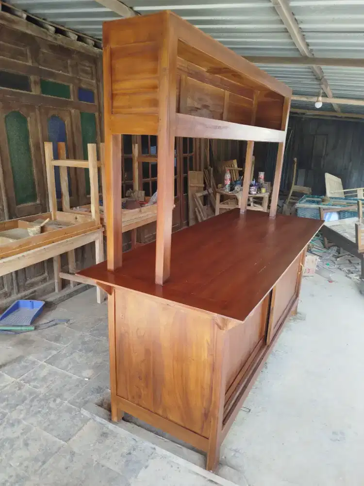 Castum furniture kayu,langsung pengrajin