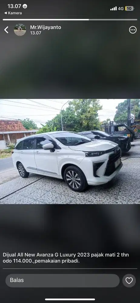 All new Avanza G Luxury MT 2023