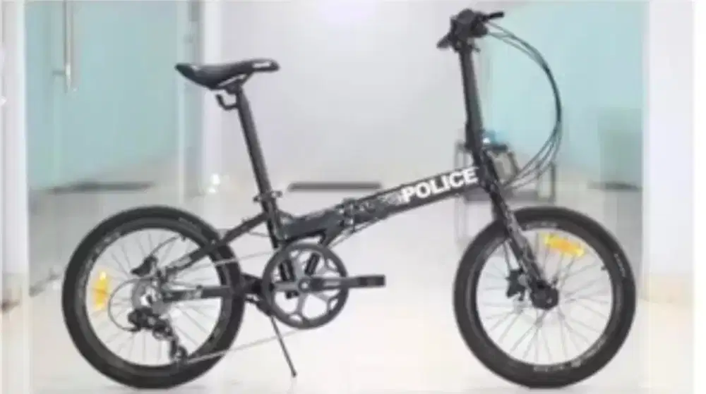 SEPEDA LIPAT POLICE TEXAS size 20