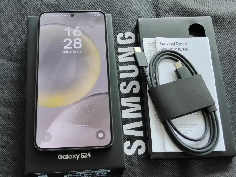 Samsung S24 8/256 Sein Like New 1 minggu Pakai Istimewa