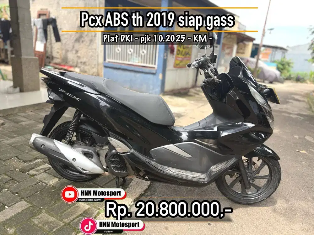 PCX ABS th 2019 Siap Gas