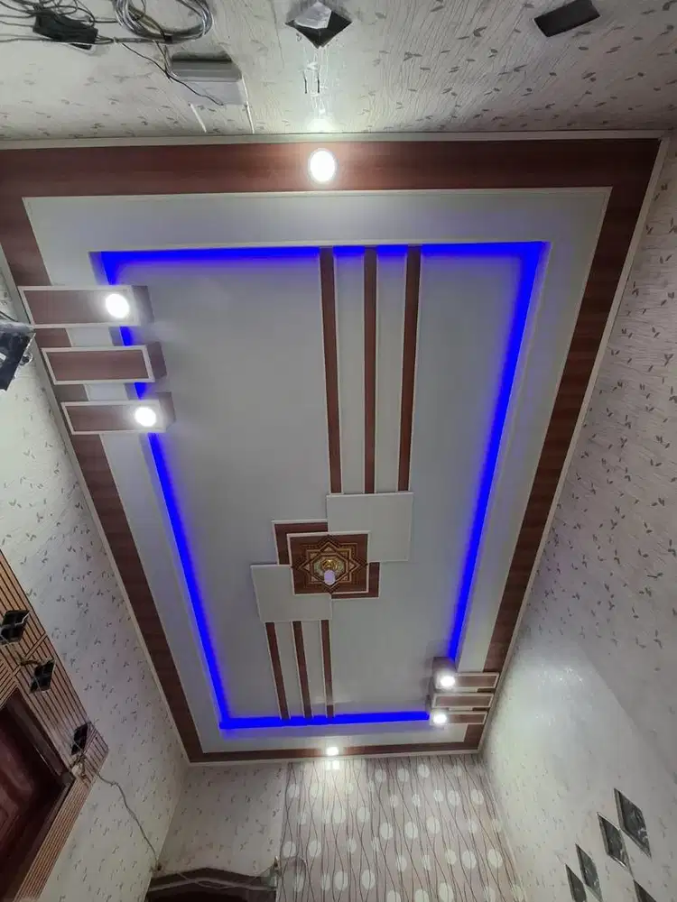 Plafon pvc dan interior terpasang dan jual bahan