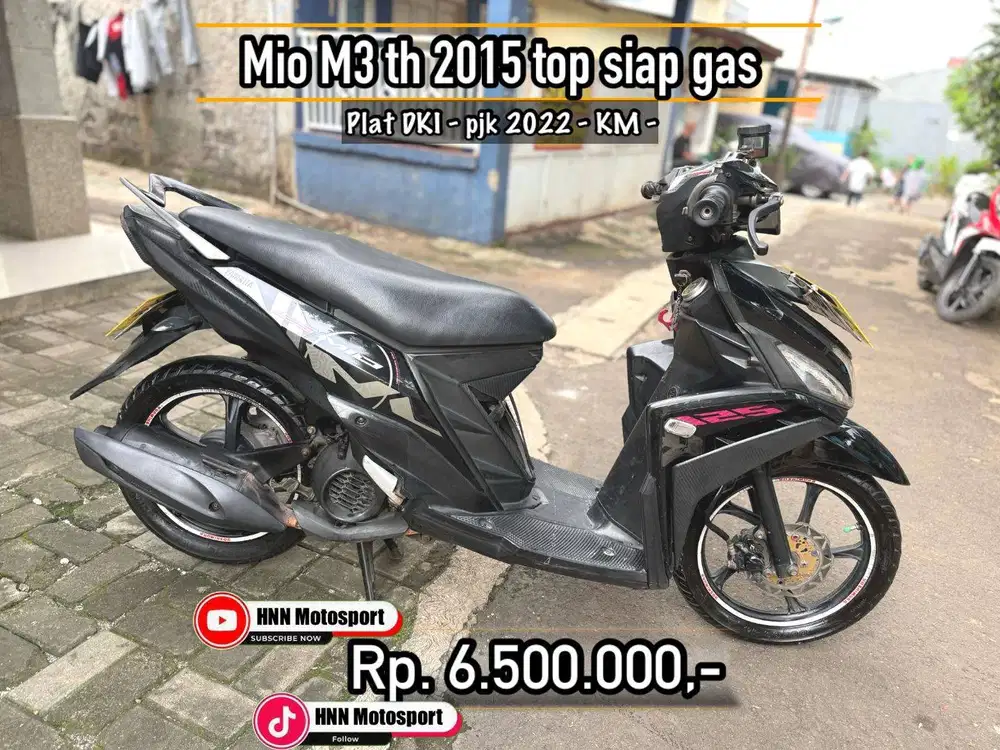 Mio M3 Th 2015 Top Siap Gas