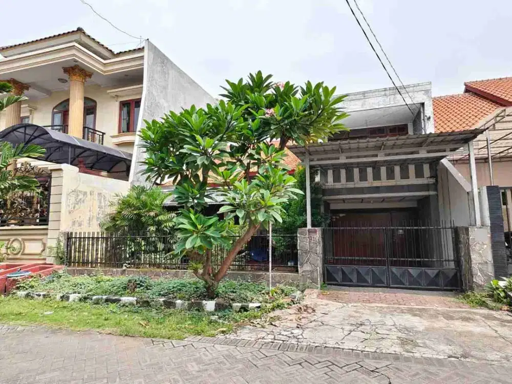 ‼️Luas 275 m²‼️ Rumah Murah di Gayungsari Barat dekat Kebonsari Ketintang Menanggal