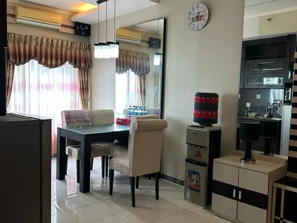 Dijual Apartement Sudirman Park 2BR Full Furnished View Selatan