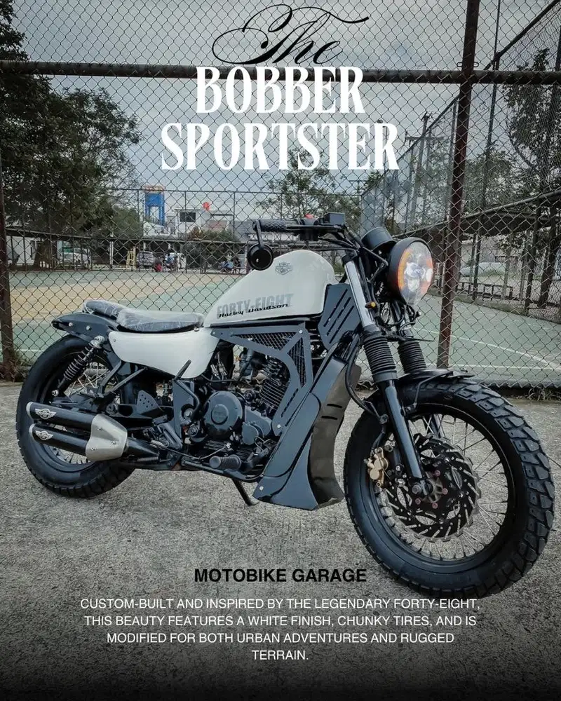 Motor Custom Modifikasi Bobber Japstyle