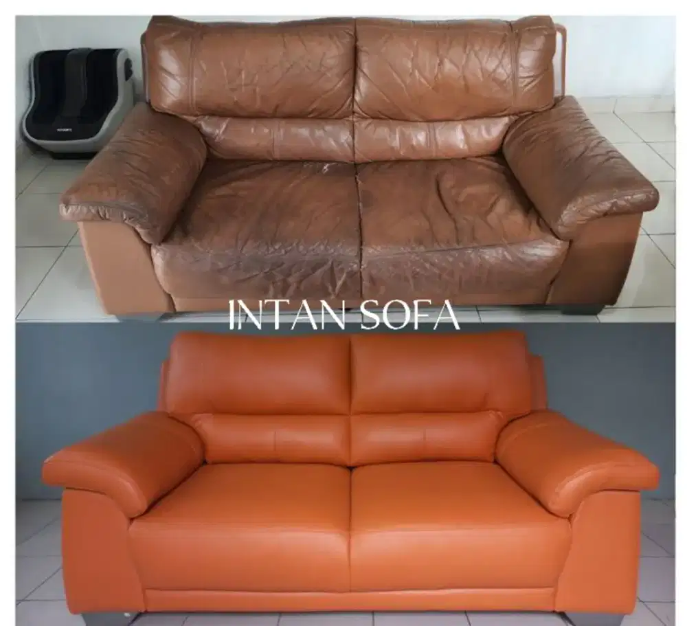 Jasa service ganti kulit sofa