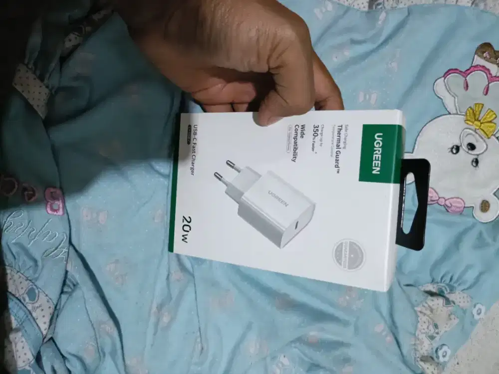 JUAL adaptor original ugreen type c MFI fast charging (baru) segel