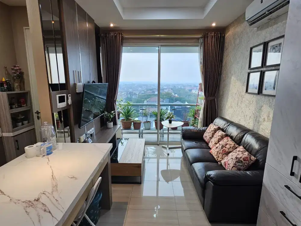DIJUAL BAGUS DAN MURAH APARTEMENT SIAP HUNI 2 BR FULL FURNISH DI APARTEMENT CITRALAKE SUITE CENGKARENG JAKARTA BARAT