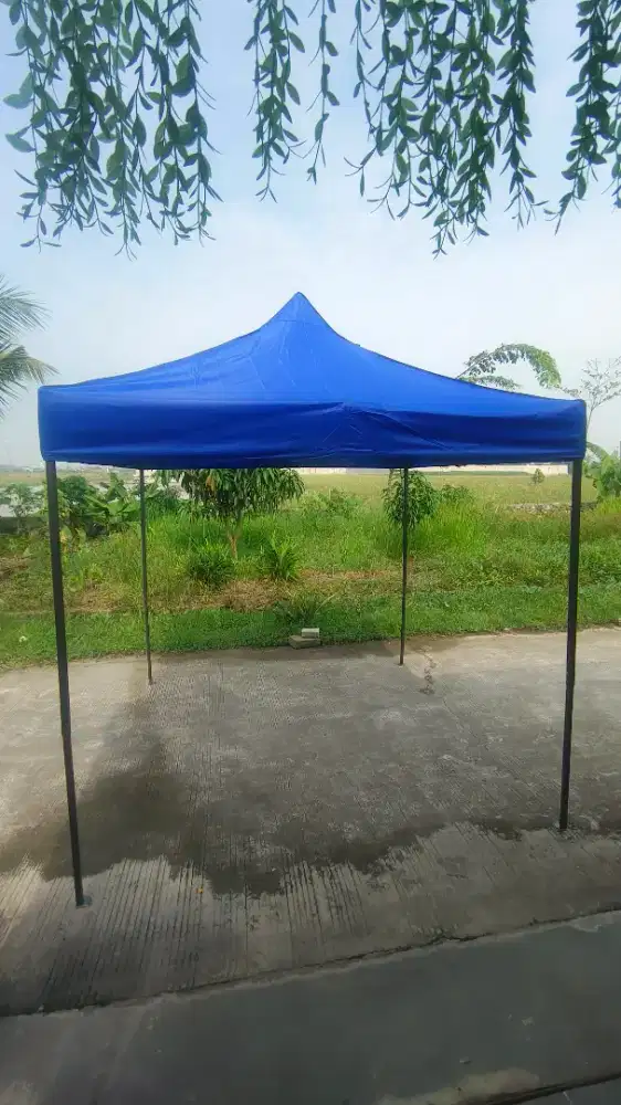 Tenda Lipat 2,5m x 2,5m (Biru)
