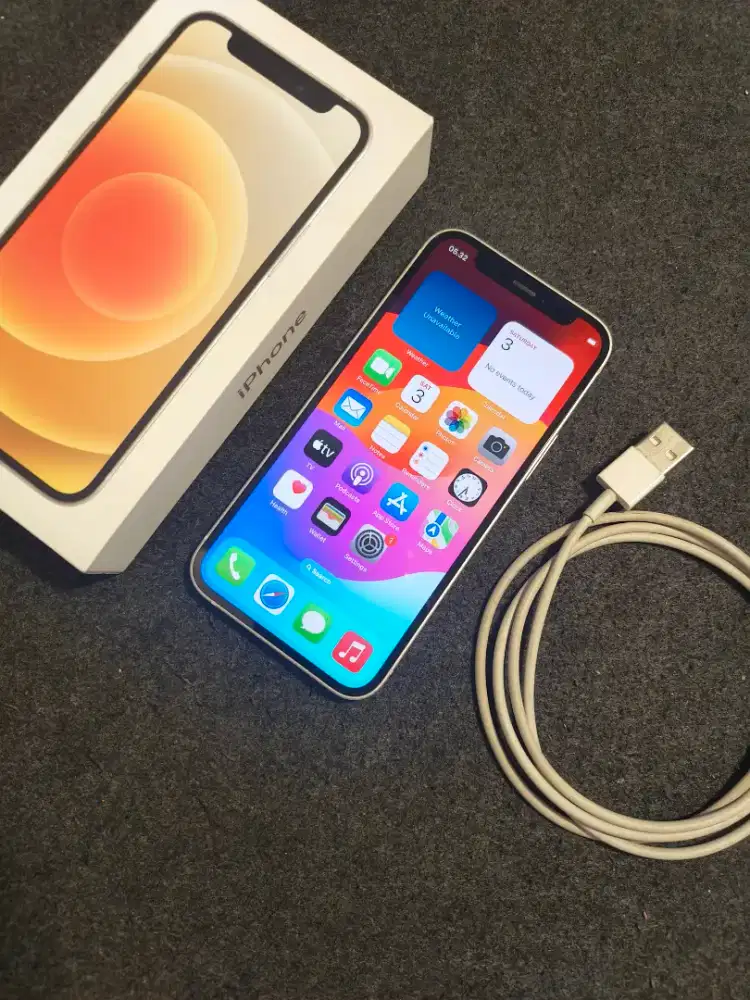 Iphone 12 Mini 128GB White ex Garansi Resmi Indo