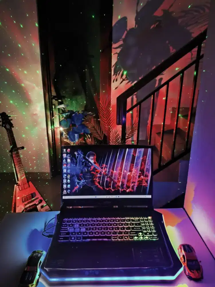 Jual laptop Brand super gaming No1 di Indonesia MSI KATANA15HX 614WFK