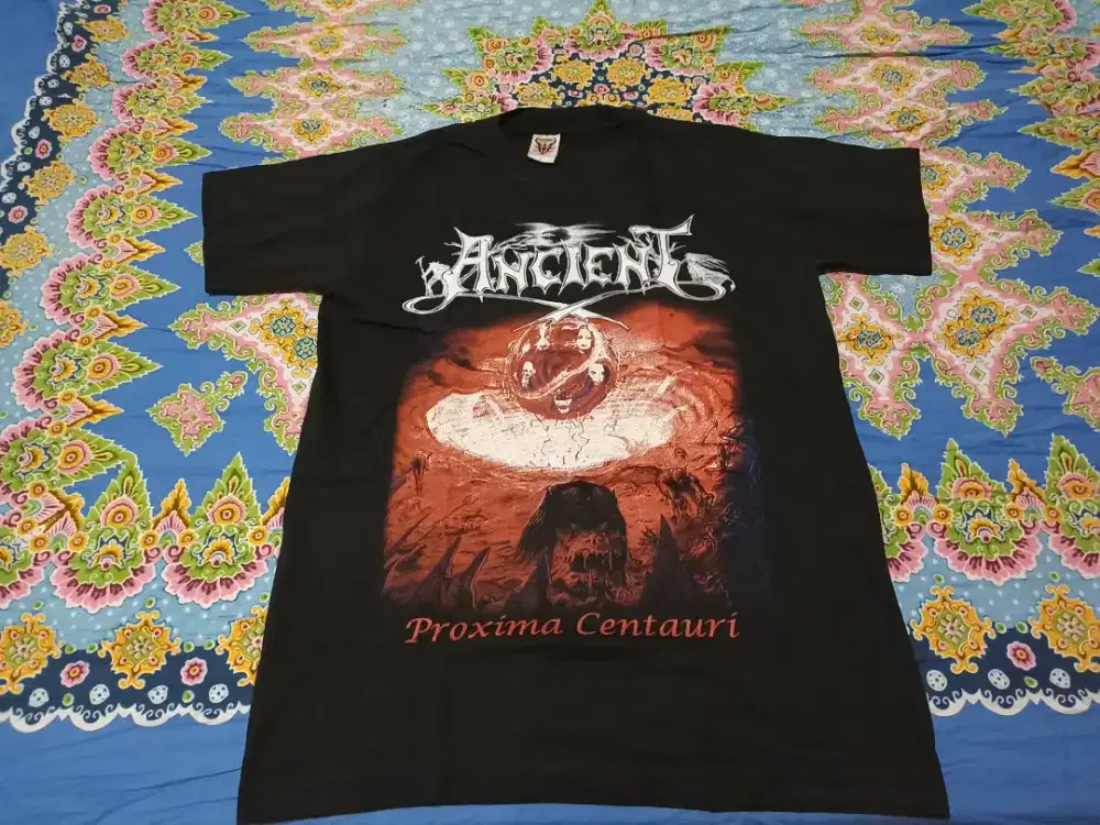 Baju Pakaian Atasan Kaos T Shirt Band Ancient