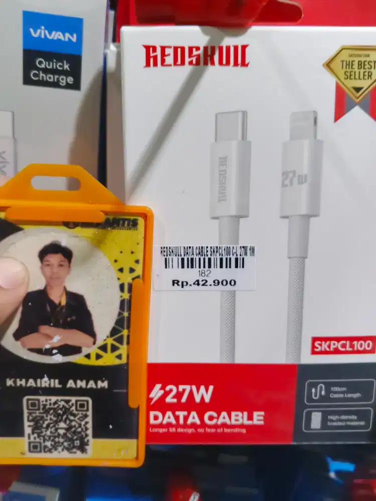 KABEL DATA REDSKULL C to L 27Watt 1Meter