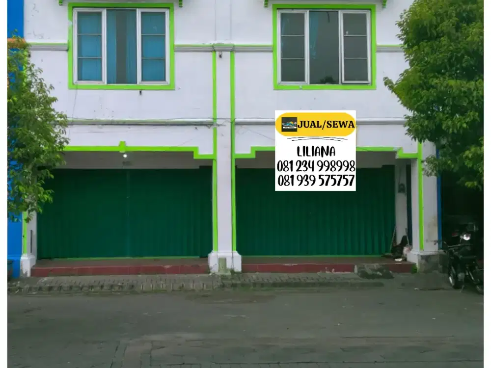 Dijual / Disewakan Ruko 2 Unit Jejer Di Perumahan Permata Sidoarjo Kota