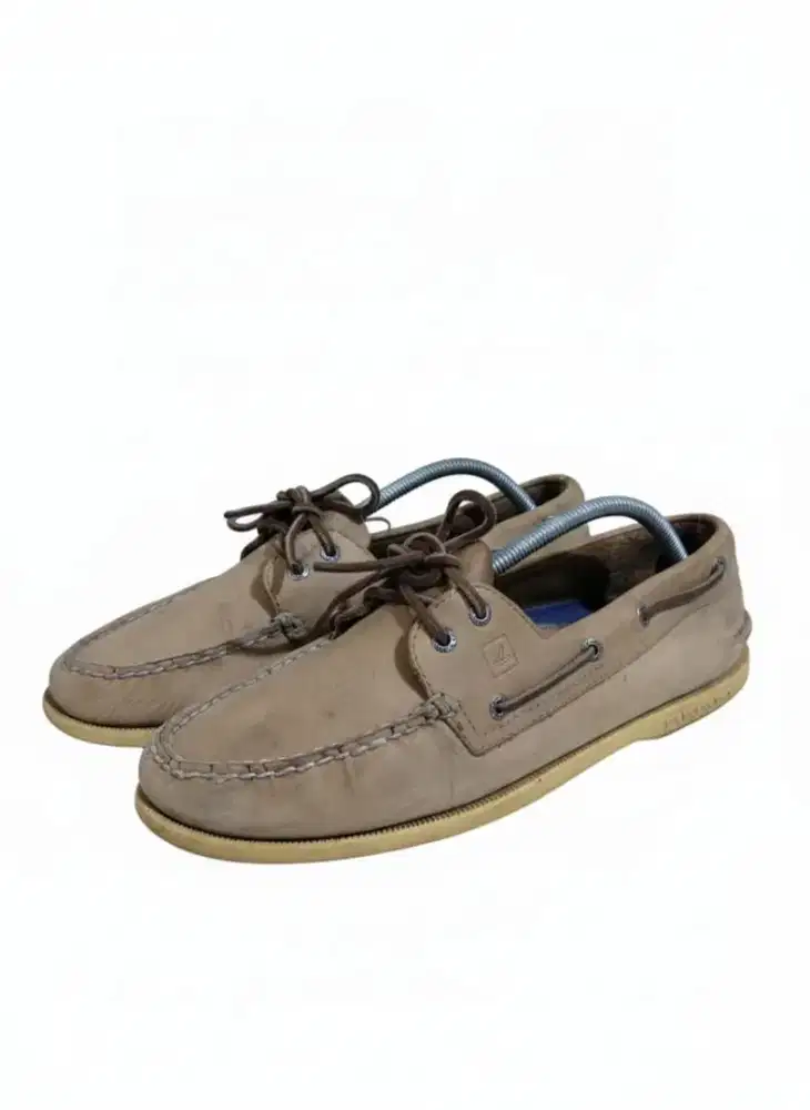 Sepatu Loafers Kulit Asli Sperry Top-Sider Original Size 45