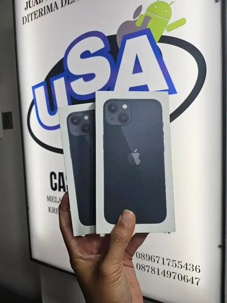 Iphone 13 128gb New garansi resmi ibox bisa cash/cicilan paylatter