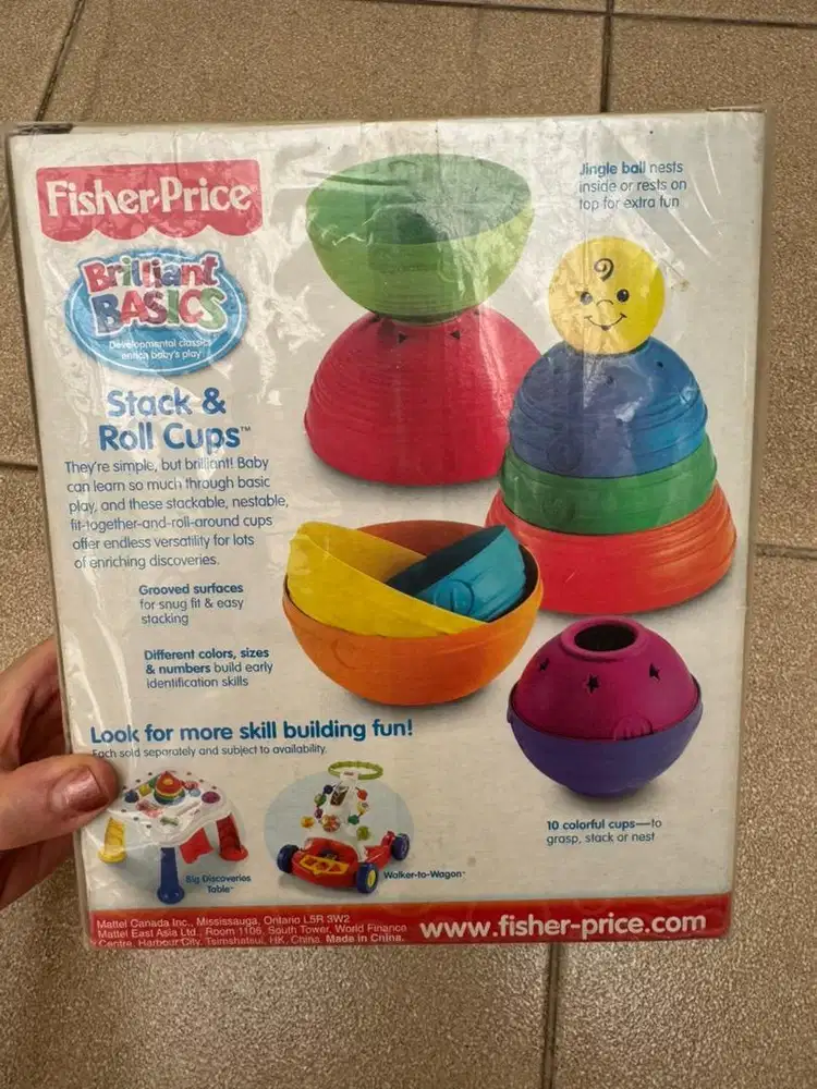 Preloved Fisher Price Stack & Roll Cup