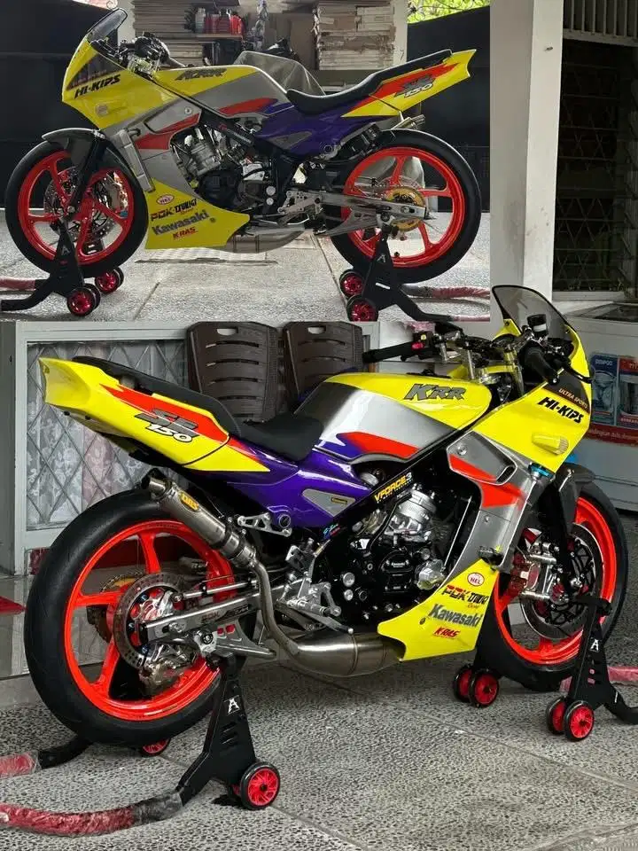 Ninja SSR Basic Ninja J KIS 2002 (Yellow) Full Spek Restorasi dari 0