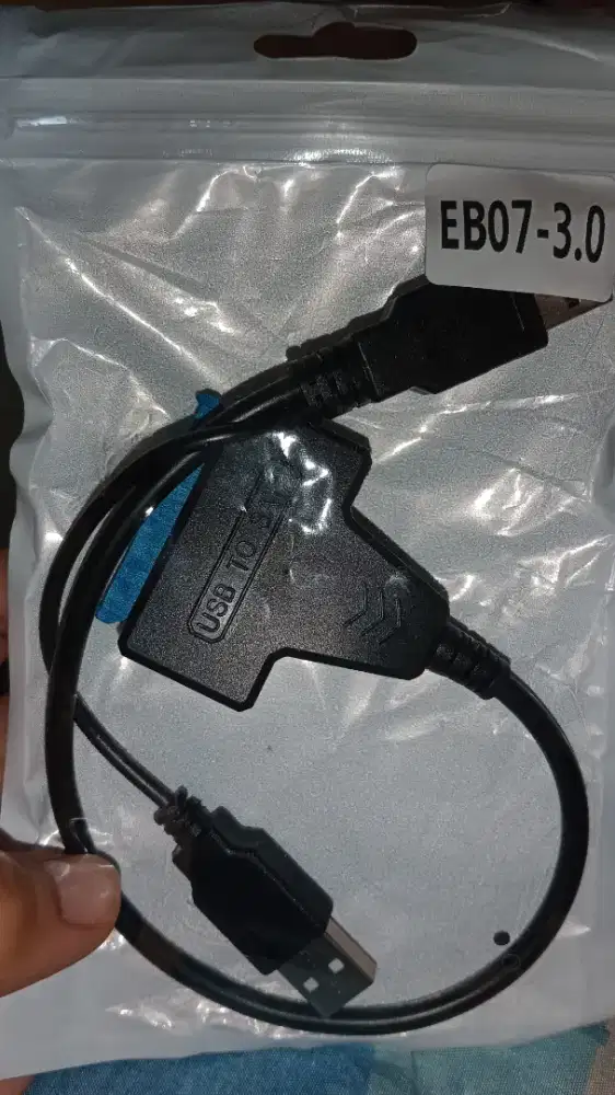 Kabel USB SATA 3.0. cek hdd 2.5 inc
