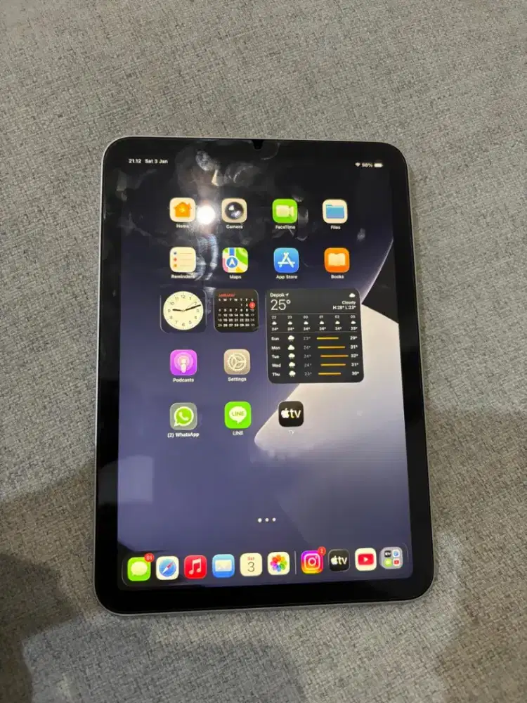 Ipad mini 6 ex ibox mulus