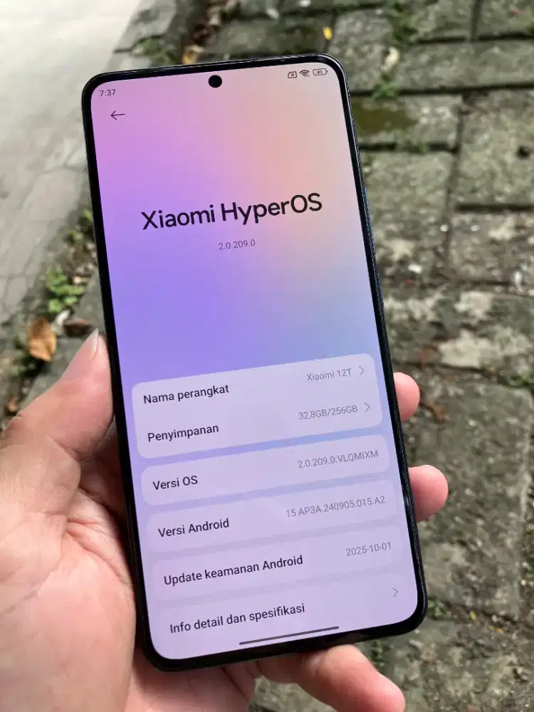 xiaomi mi12T 5G 8/256gb resmi