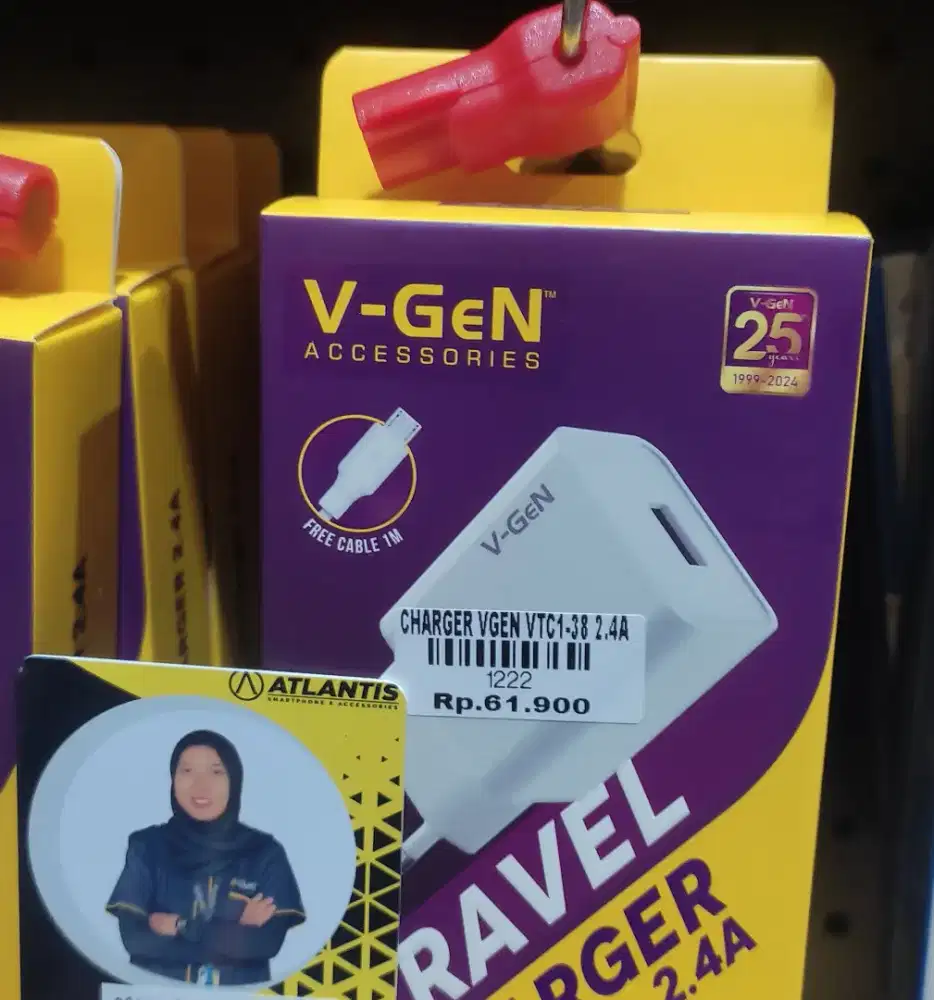 CHARGER VGEN VTC1-38 2.4A