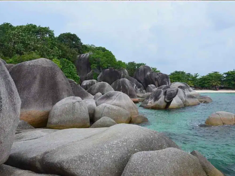 Tanah Dekat pantai di Tanjung Tinggi cocok untuk Cottage atau Hotel