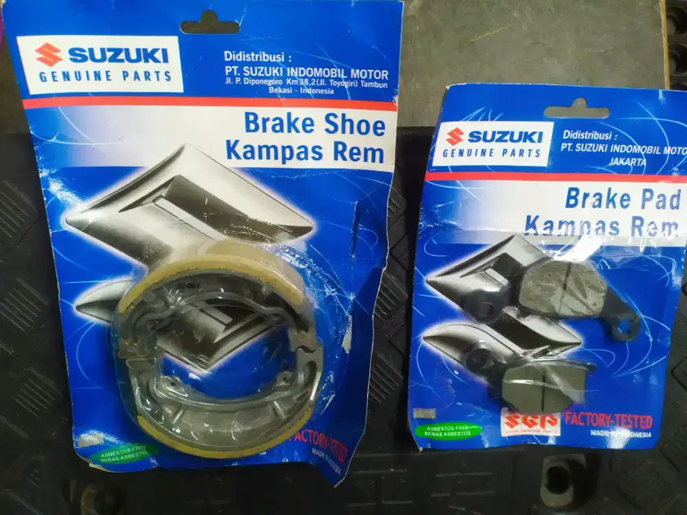 Jual kampas rem depan suzuki nex kondisi baru salah beli