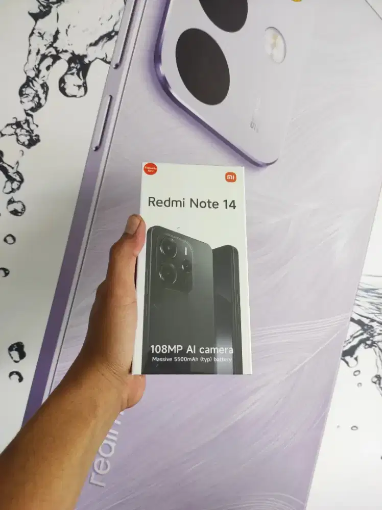 Berminat silahkan WA Xiaomi Redmi Note 14 8/256 Garansi resmi 15bln