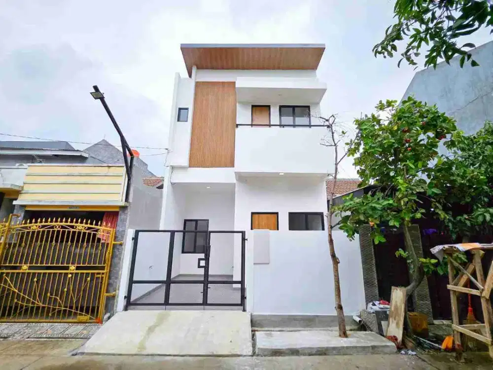 rumah minimalis brand new pesona anggrek bekasi utara