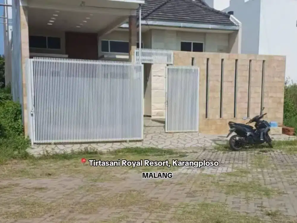 Rumah Sangat Nyaman Di Tirtasani Royal Resort, Karangploso Malang