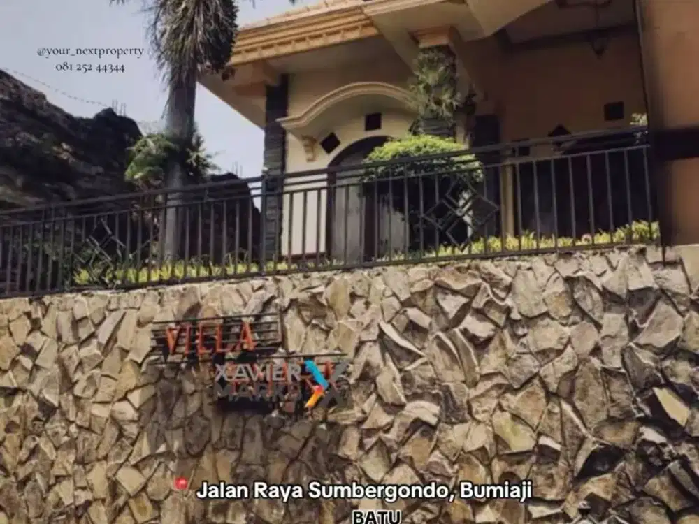 Rumah Villa Nyaman Di Jalan Raya Sumbergondo, Bumiaji Kota Batu