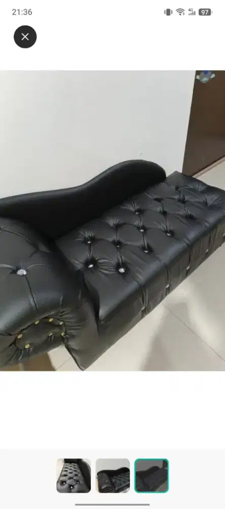 SOFA MINIMALIS LIKE NEW TIDAK DIPAKAI