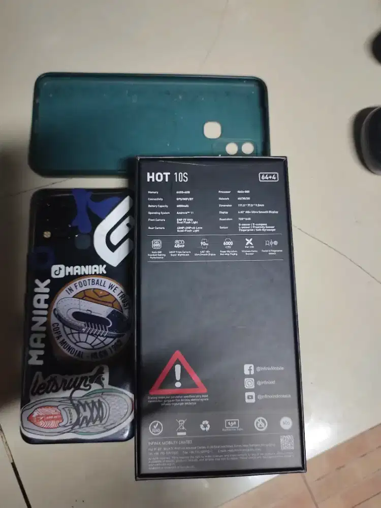 INFINIX HOT 10S RAM 4/64