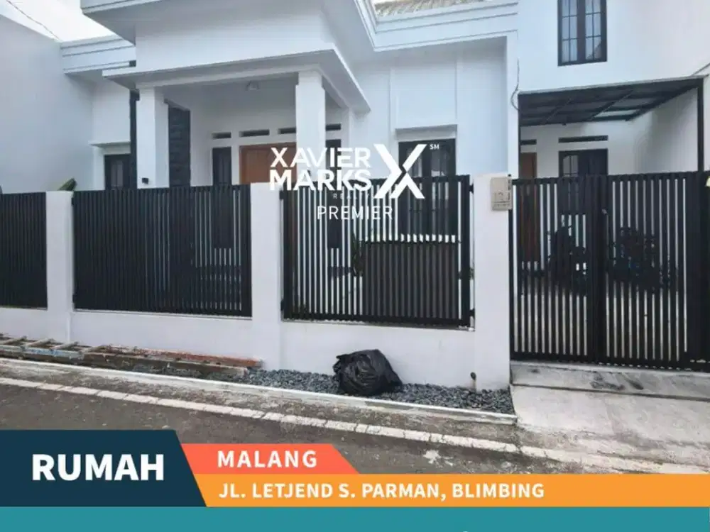 Rumah Baru Siap Huni Di Jalan Letjen S. Parman , Blimbing, Kota Malang