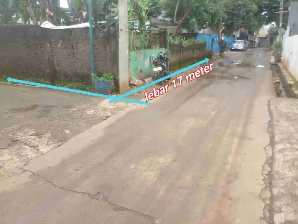 dijual tanah murah deket tol jatikarya