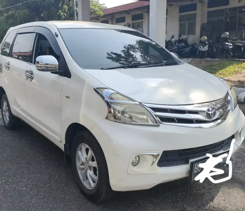 Avanza G 2013 pakaian pribadi