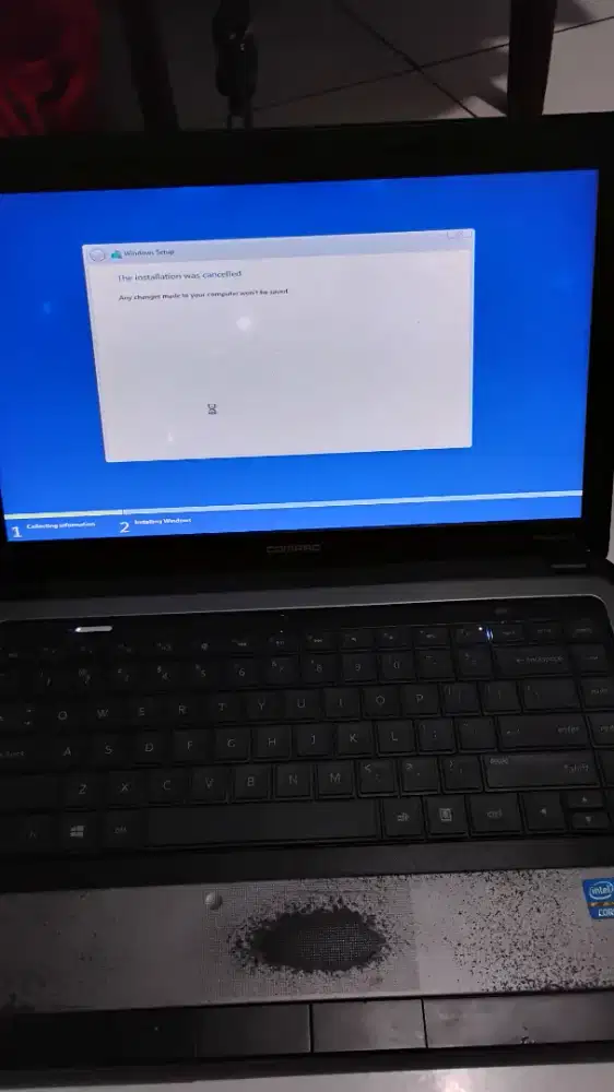 Laptop hp Compaq pressario cq43