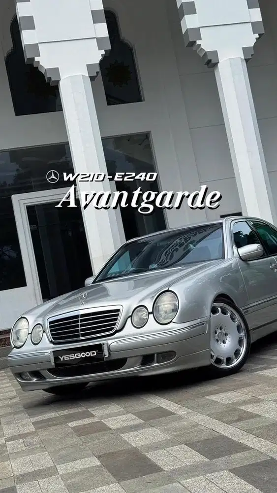 Mercedes Benz W210 E240 Avantgarde CBU Ireland Silver on Black