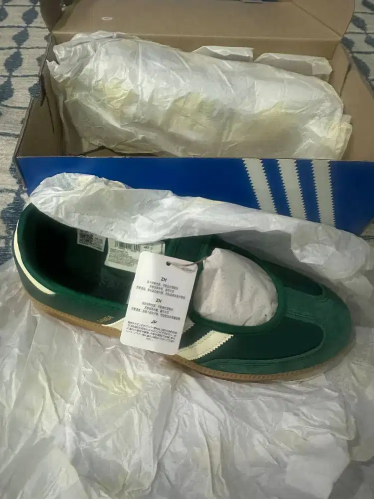 Adidas Samba Jane Collegiate Green - Size 42 2/3 (8.5) - BNIB