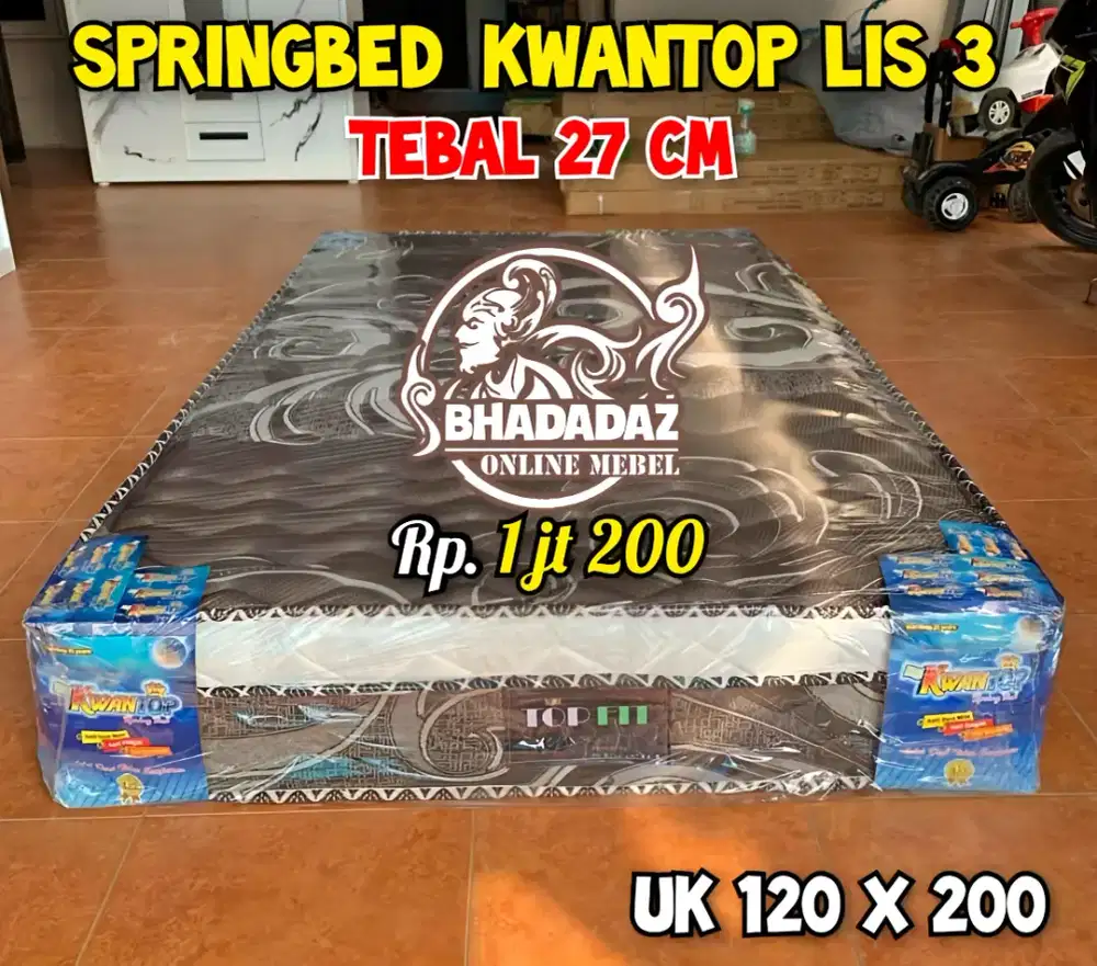 Springbed Kwantop Lis 3 UK Single