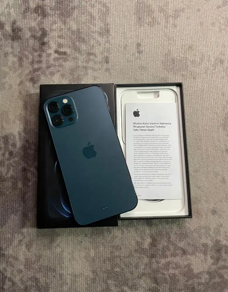 iPhone 12 Promax 256GB Resmi iBox