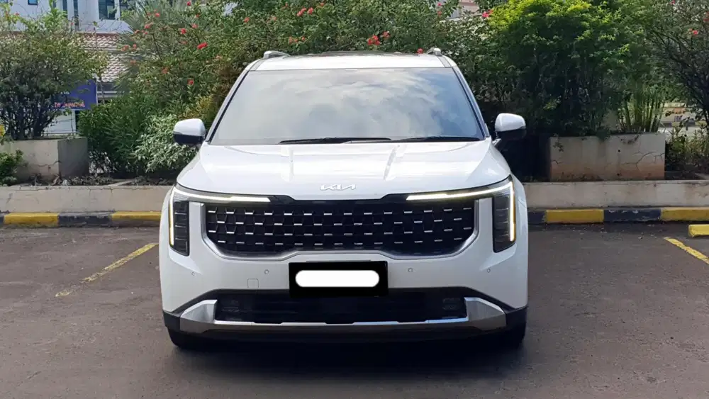 Kia grand carnival premiere 7 seater diesel 2024 putih pajak panjang