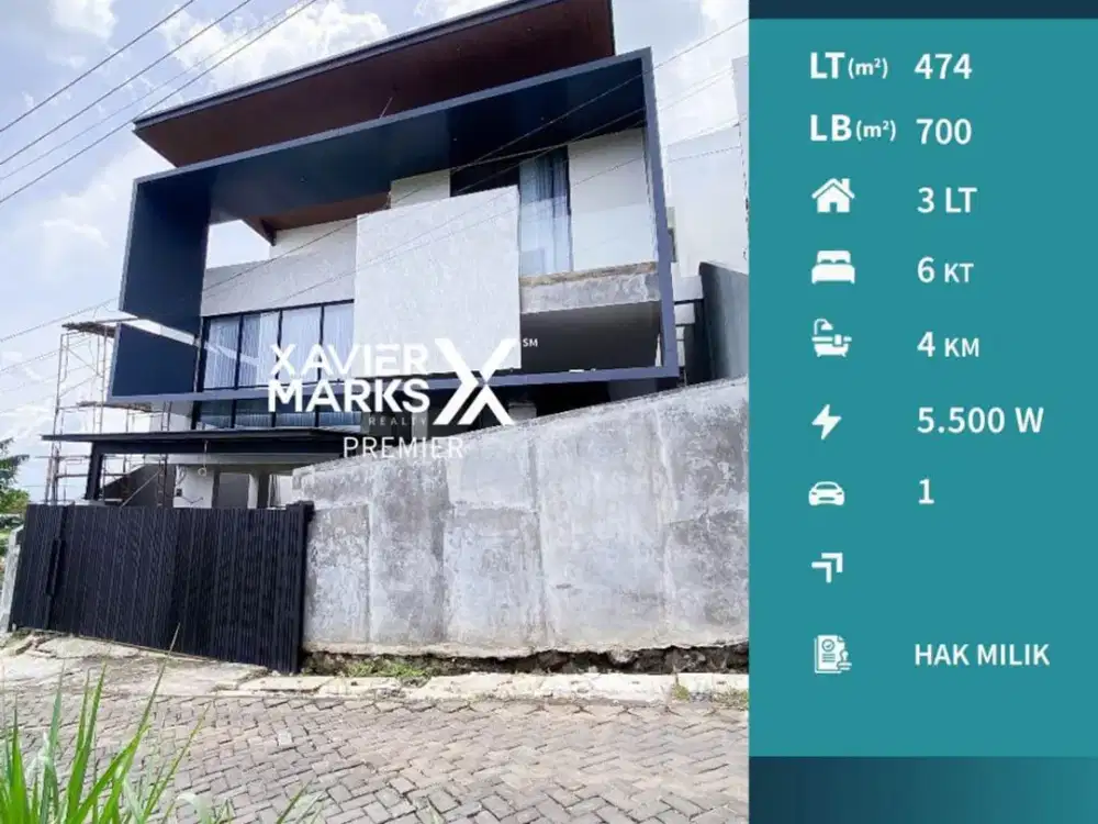 Villa Baru Super Mewah Desain Tropical Modern Di Oro-Oro Ombo Kota Batu