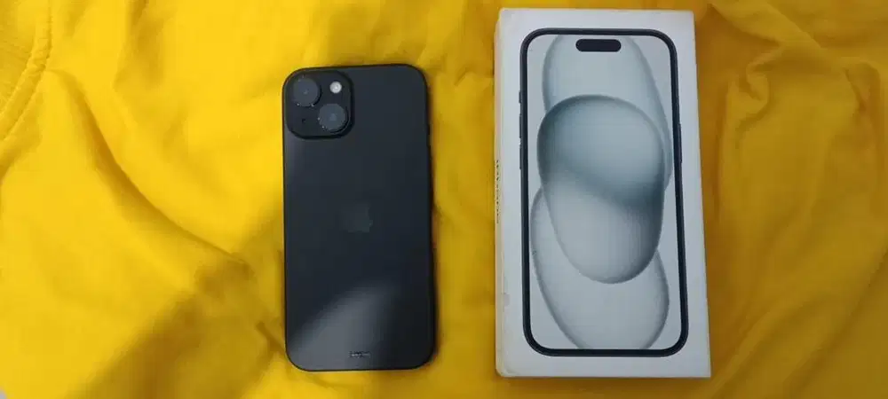 IPHONE 15 ex ibox 128 gb Hitam