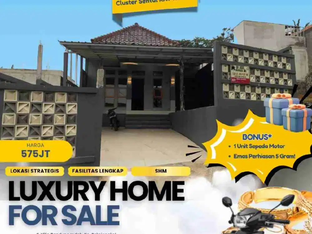 Promo Awal Tahun Rumah Akses Mobil Dekat Tol Cileunyi
