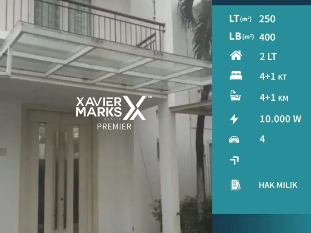 Rumah Mewah Di Belleza Permata Hijau Grogol,Kebayoran Lama, Jakarta Selatan