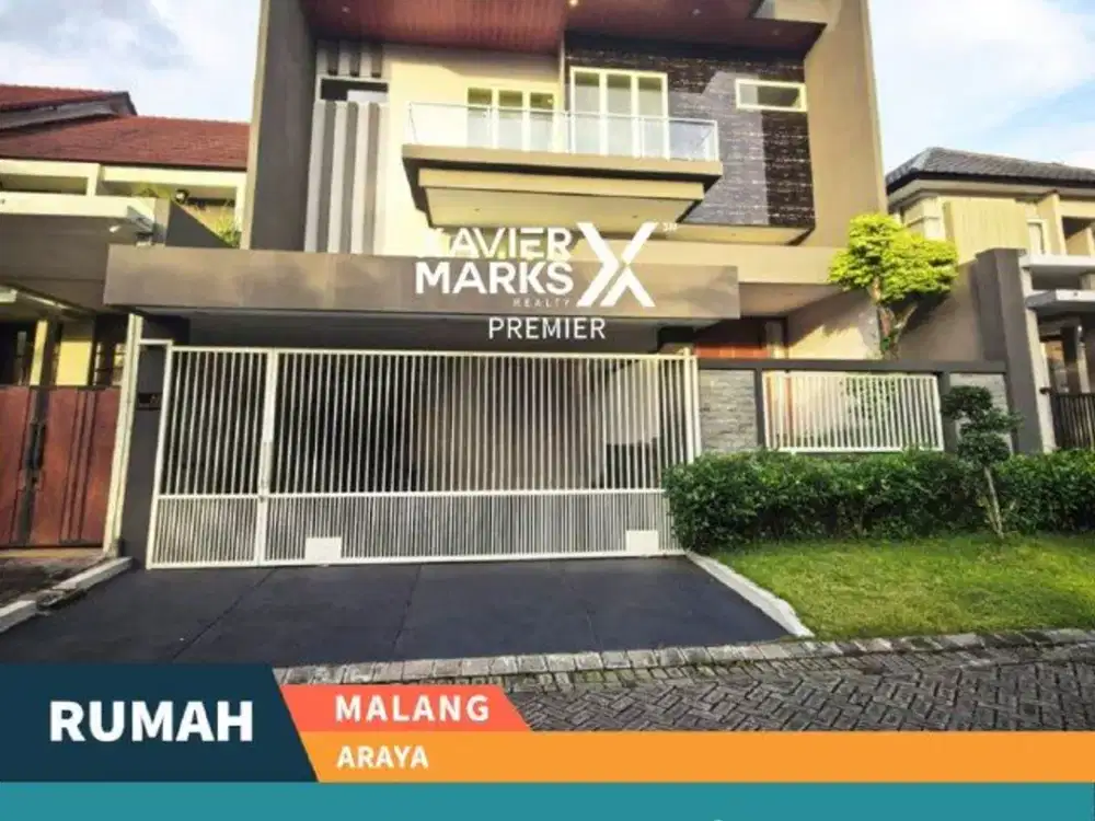 Rumah Baru Mewah Di Greenwood Boulevard Araya Malang