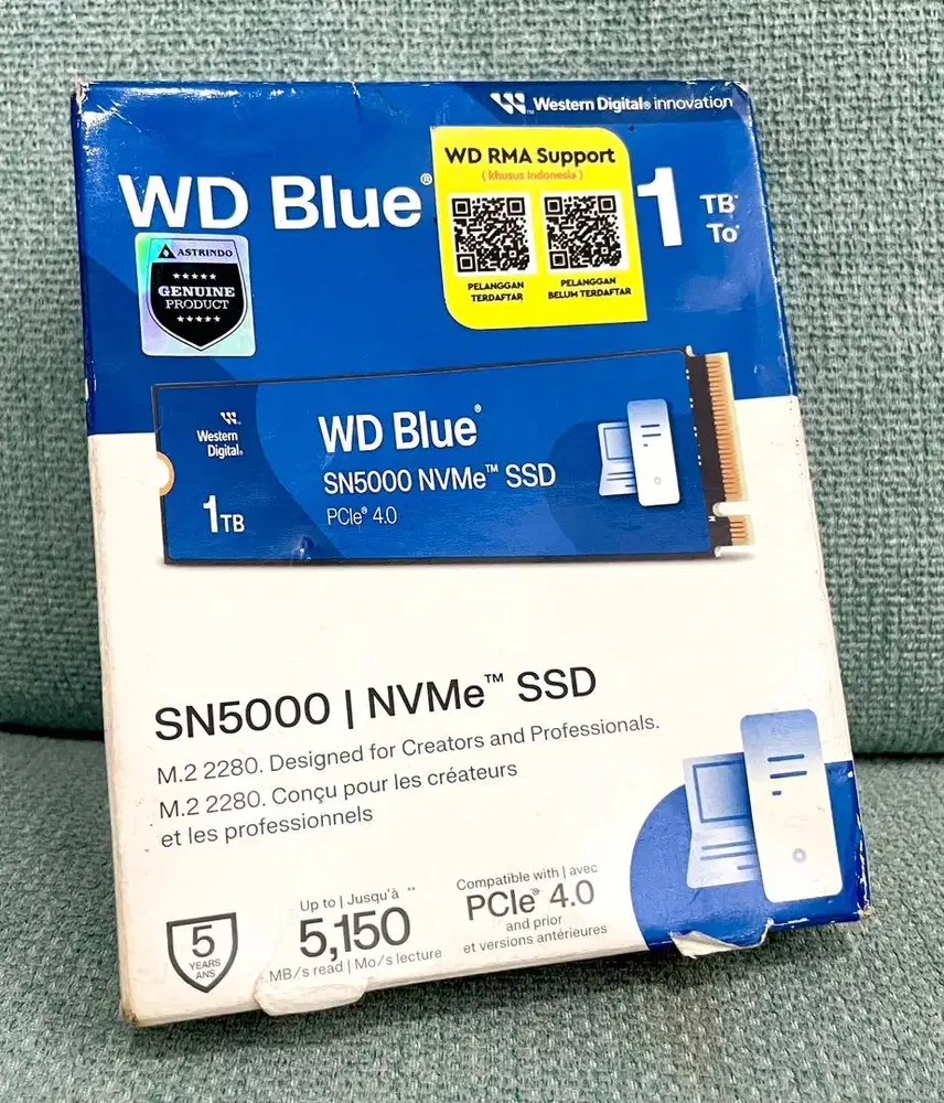 WD Blue SN5000 - 1tb